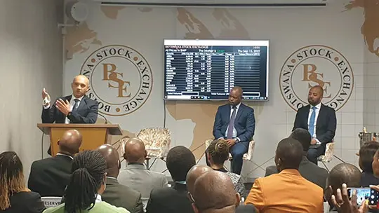 Botswana Stock Exchange event
